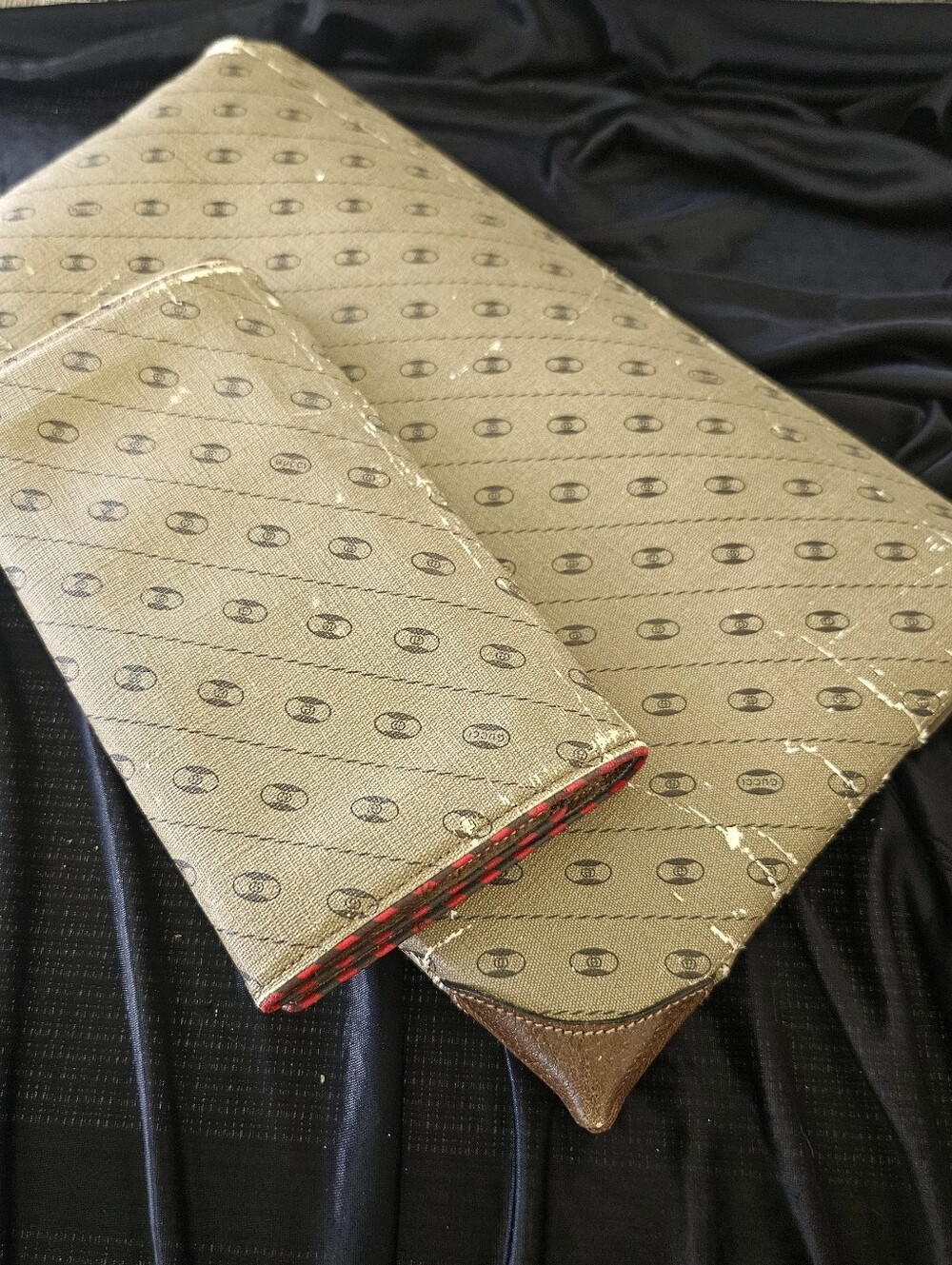 VINTAGE GUCCI PURSE,GUCCI WALLET, Read The History Of GUCCI, Collector Gucci, - Picture 3 of 16